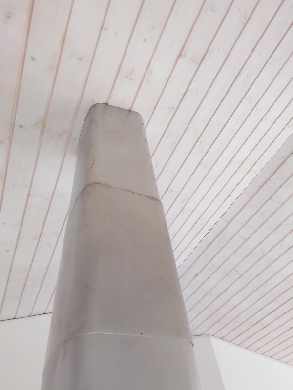 Udskiftning af frithængende emhætte