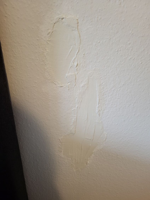 Reparation af ødelagt væg