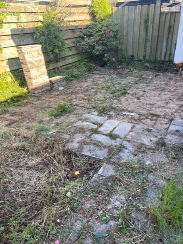 Fjernelse og bortkørsel af fliser