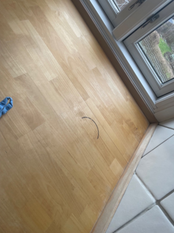 Slibning af køkkenbordplade