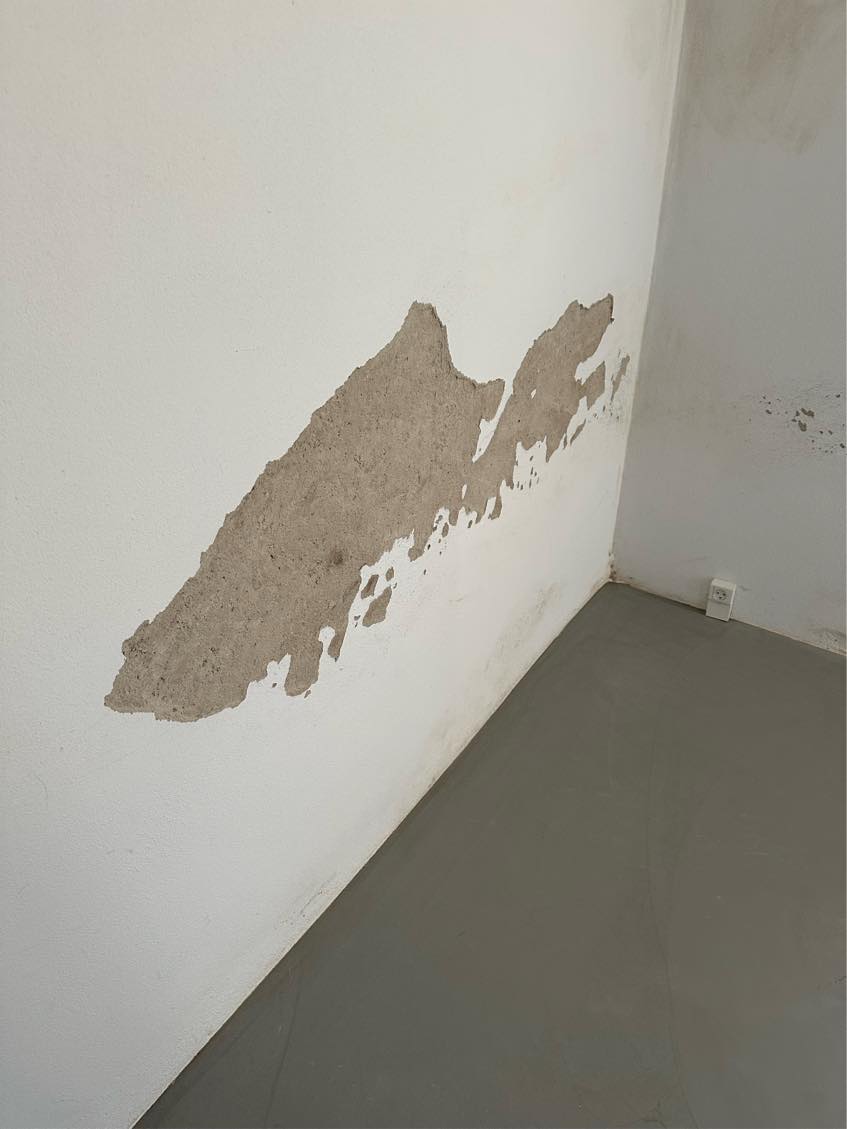 Pudsning af kældervæg