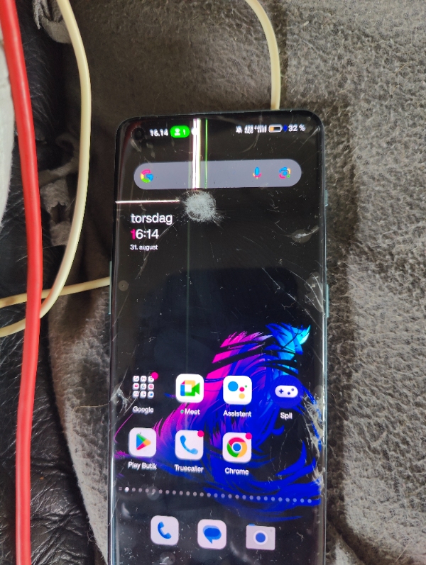 Skærm skift på OnePlus 10