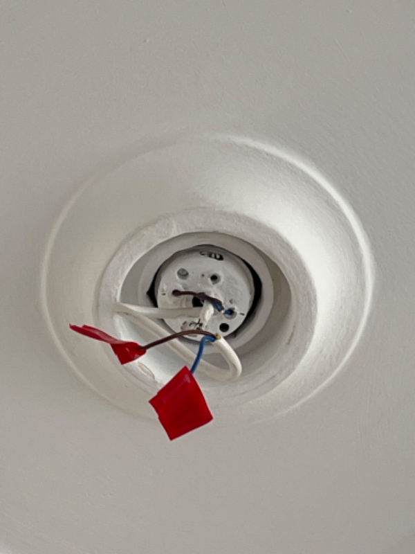 Montering, ophæng og el-installation af ph 3/2 academi loftlampe