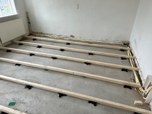 Isolering af kældergulv