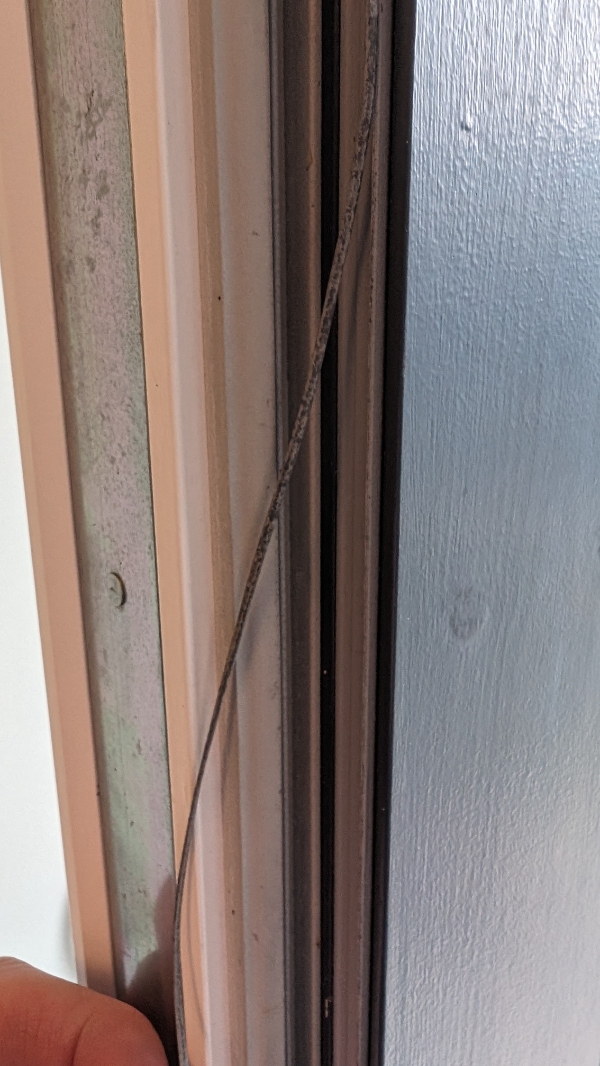 Utæt hoveddør - tætningslister