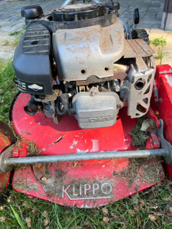 Udskiftning af startsnor på klippo