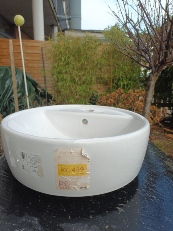 Montering af vask og skab