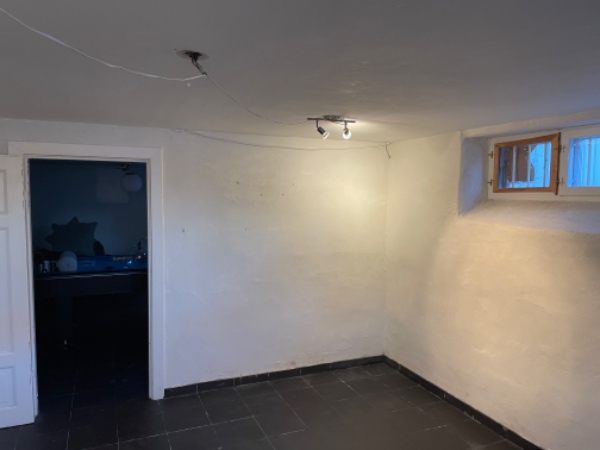 Nedrivning af loft i kælder