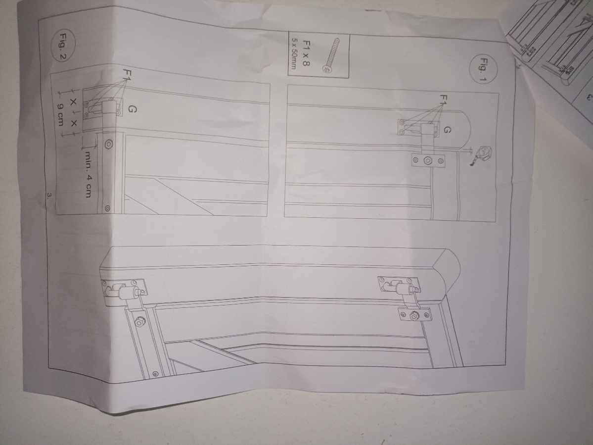 Montering af havelåge