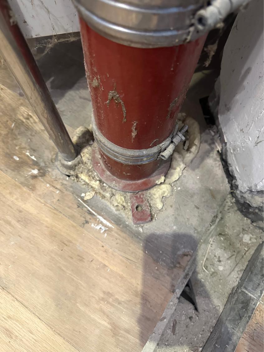 Fjerne klikgulv ved faldstamme