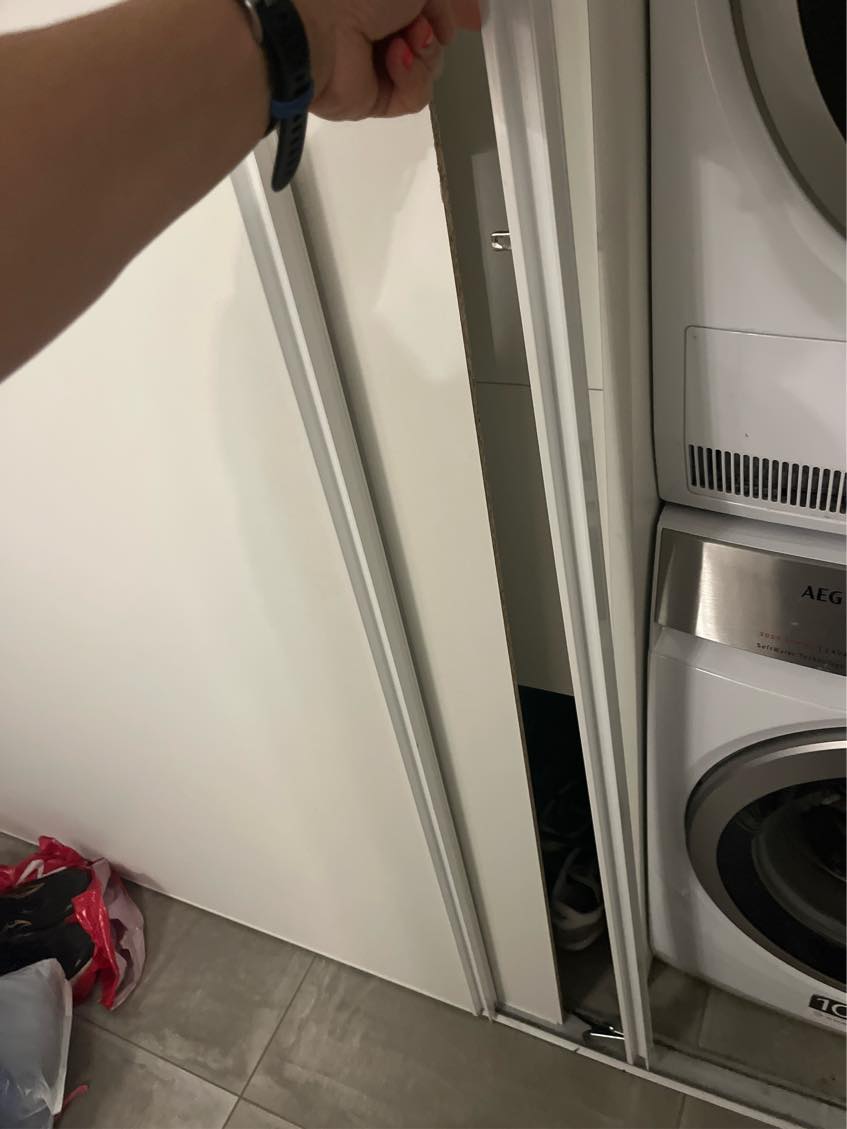 Reparere en skydelåge