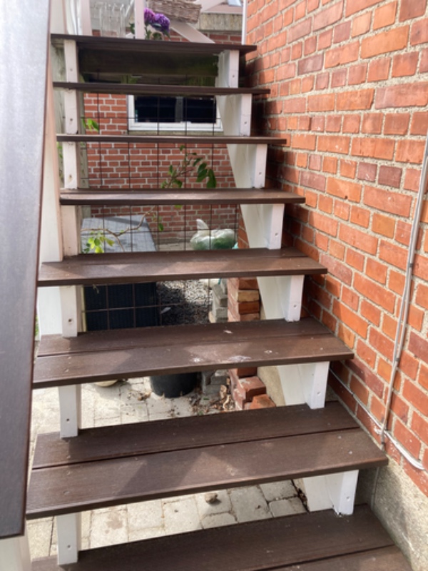 Reparation af Terrasse trappe