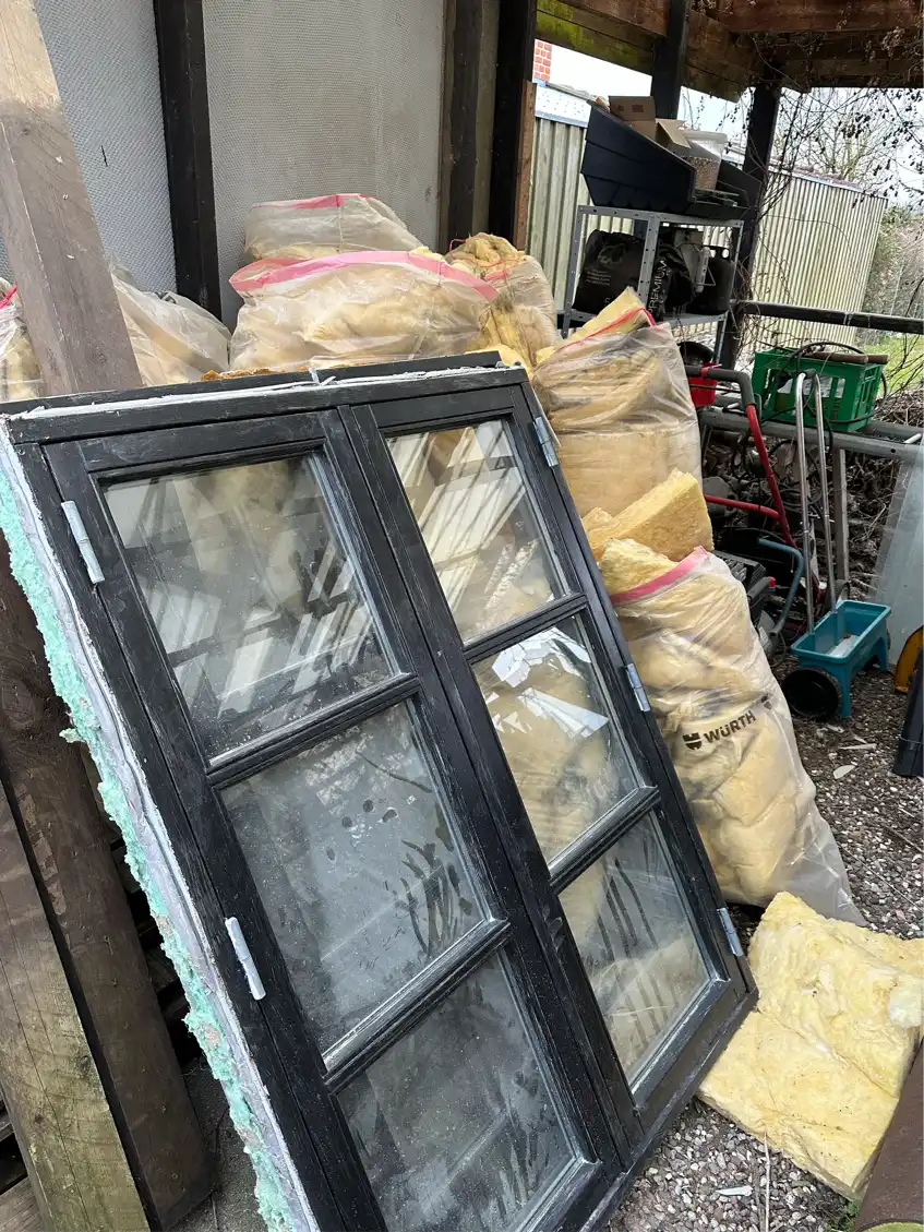 Oprydning af byggeaffald