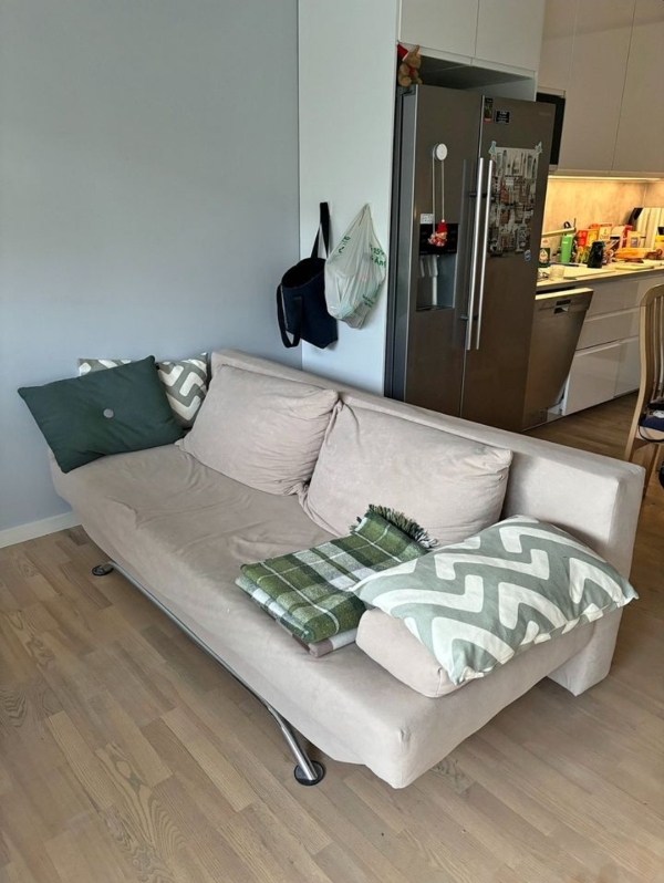 Hjælp til flytning af sengesofa