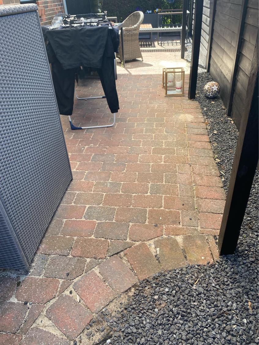 Flytte sten til genbrug 50m2