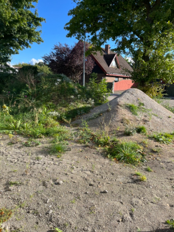 Bortskaffelse af jord og sandbunke