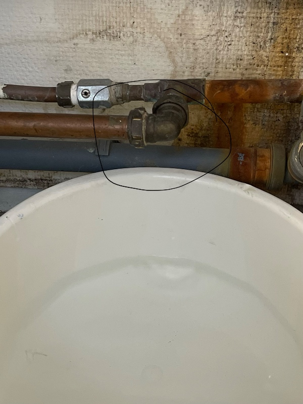 VVS-arbejde i bryggers