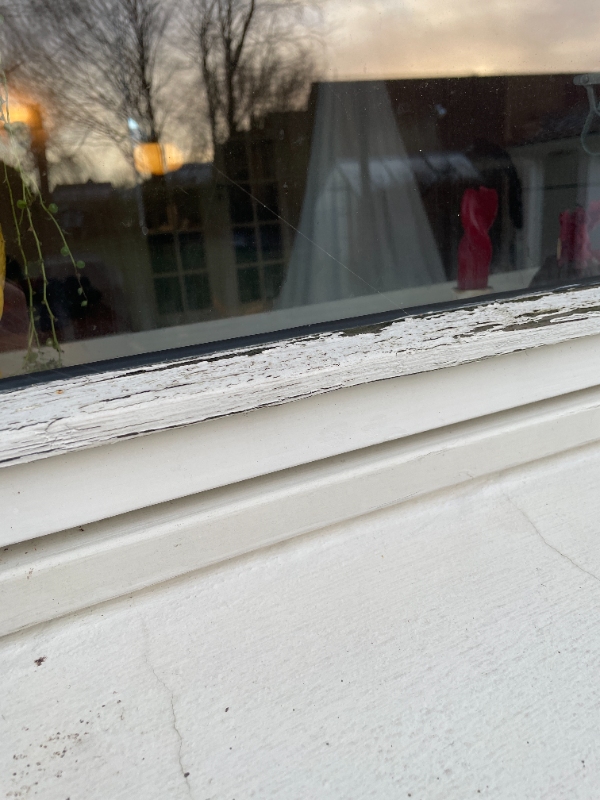 Skift af glaslister på vinduer