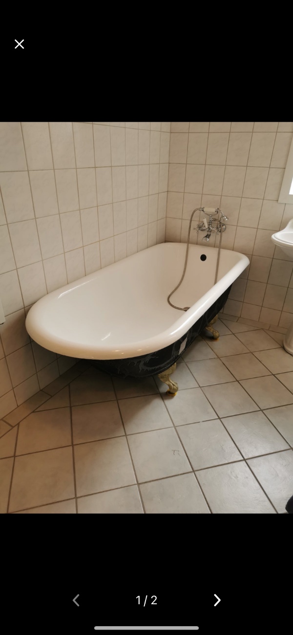 Afhentning af badekar købt gennem dba