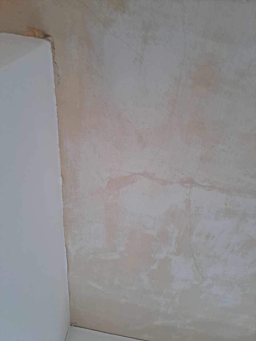 opsætning af tapet (loftet)