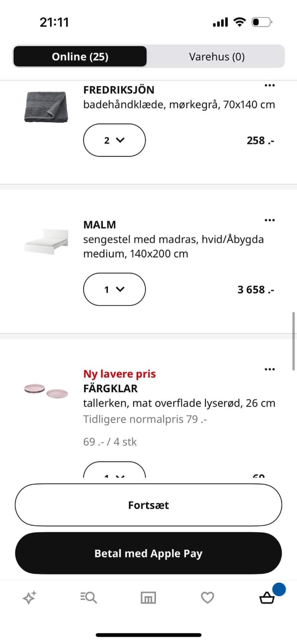 Møbelmontering i Aalborg 28. juni