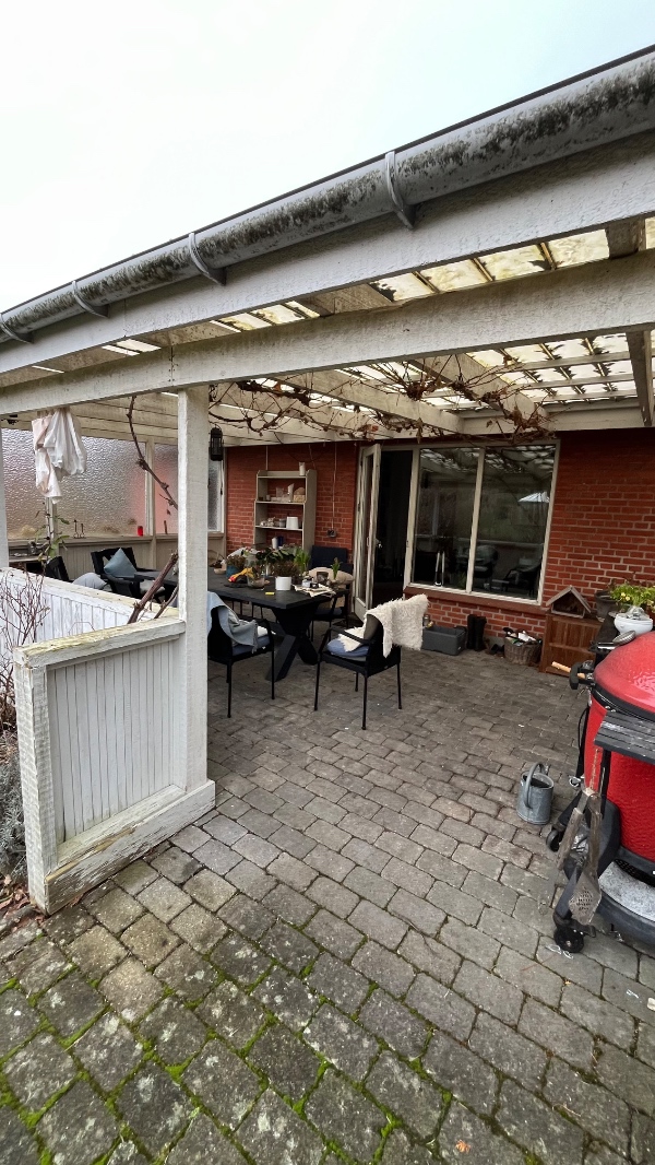 Nedrivning af terrasse