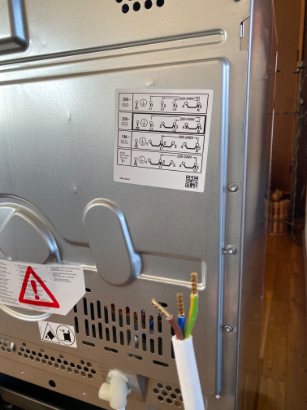 Tilslutning af nyt komfur til eksisterende 3-faset installation