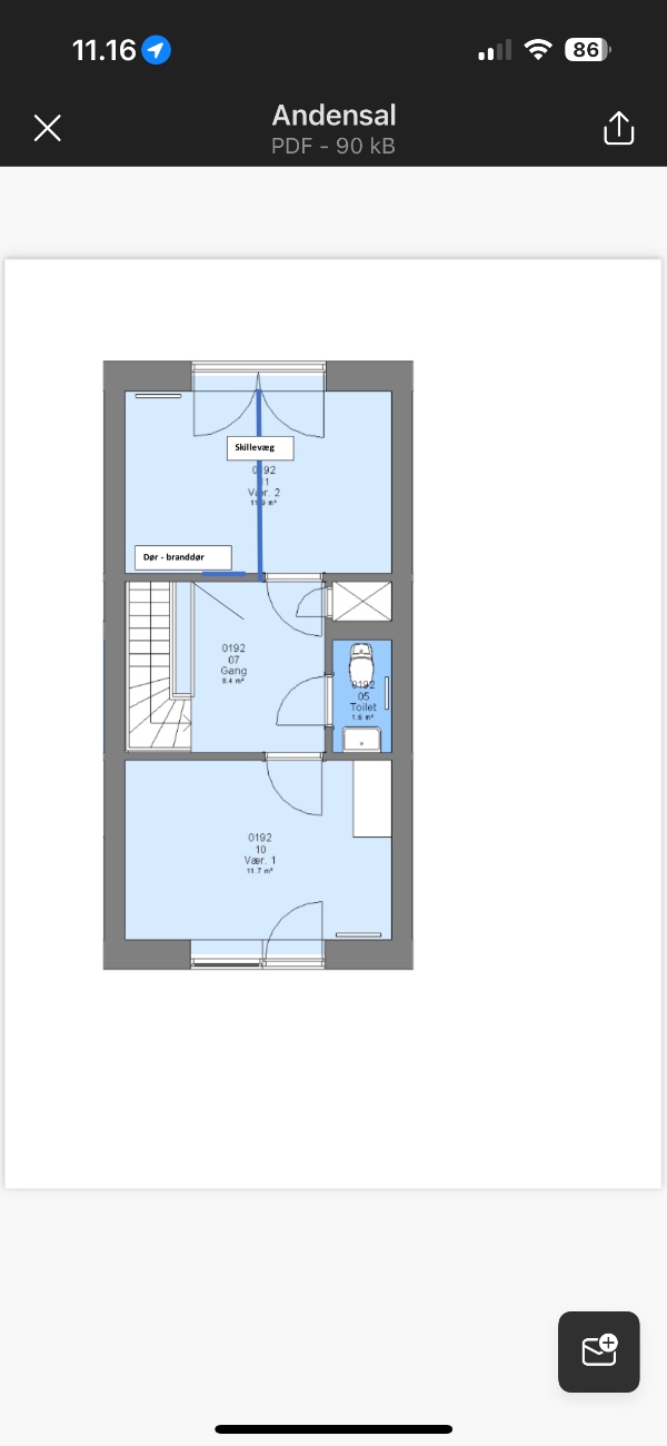 Opsætte skillevæg i værelse