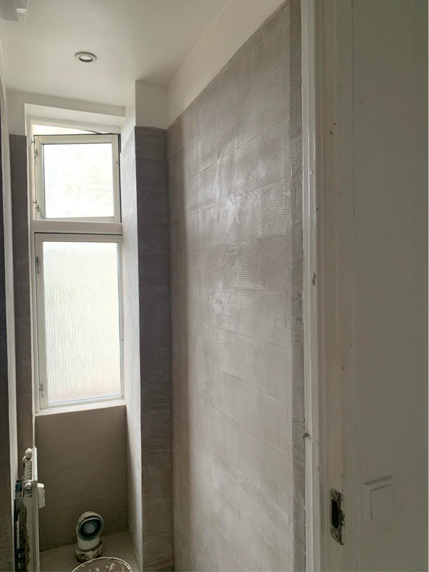 Montering af 2 badeværelser, samme andelsforening