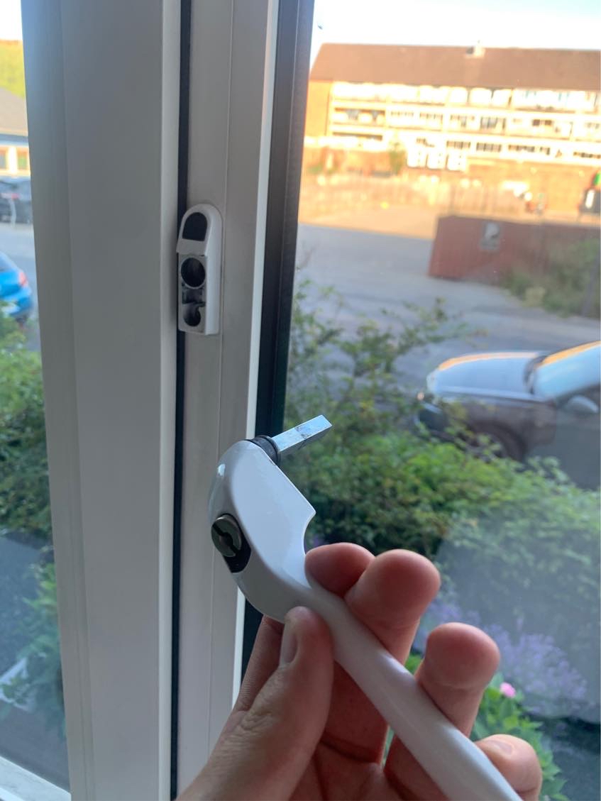 Vindue håndtag