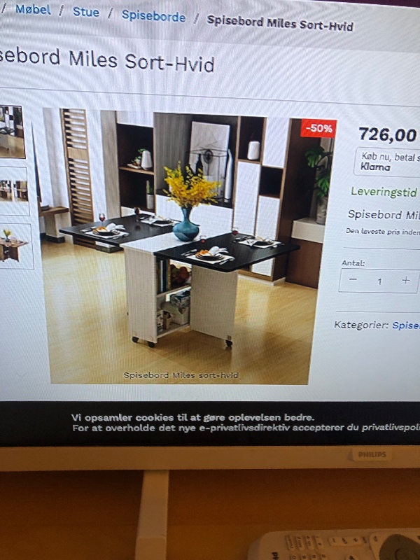 Samling af møbler og skabe