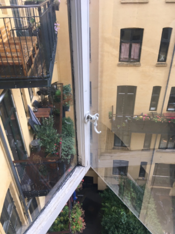 Maling af indvendige vinduesrammer