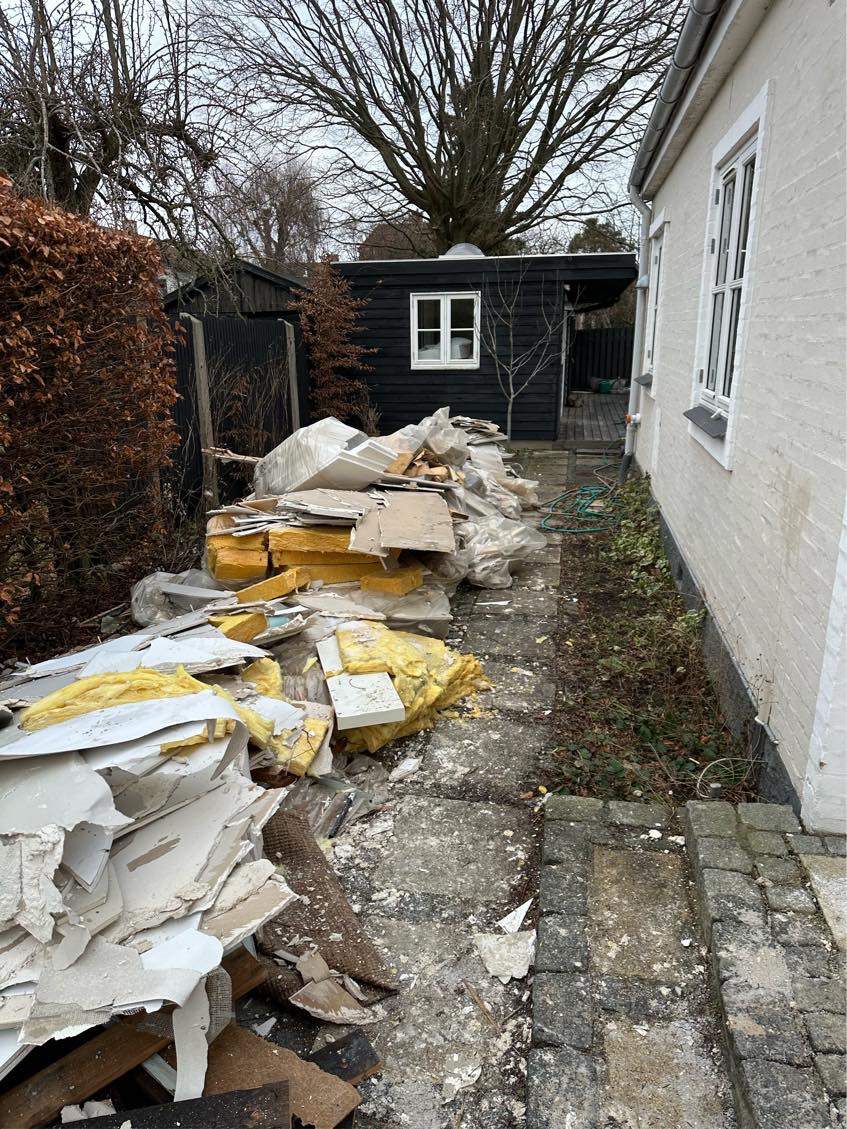 Bortskaffelse af byggeaffald