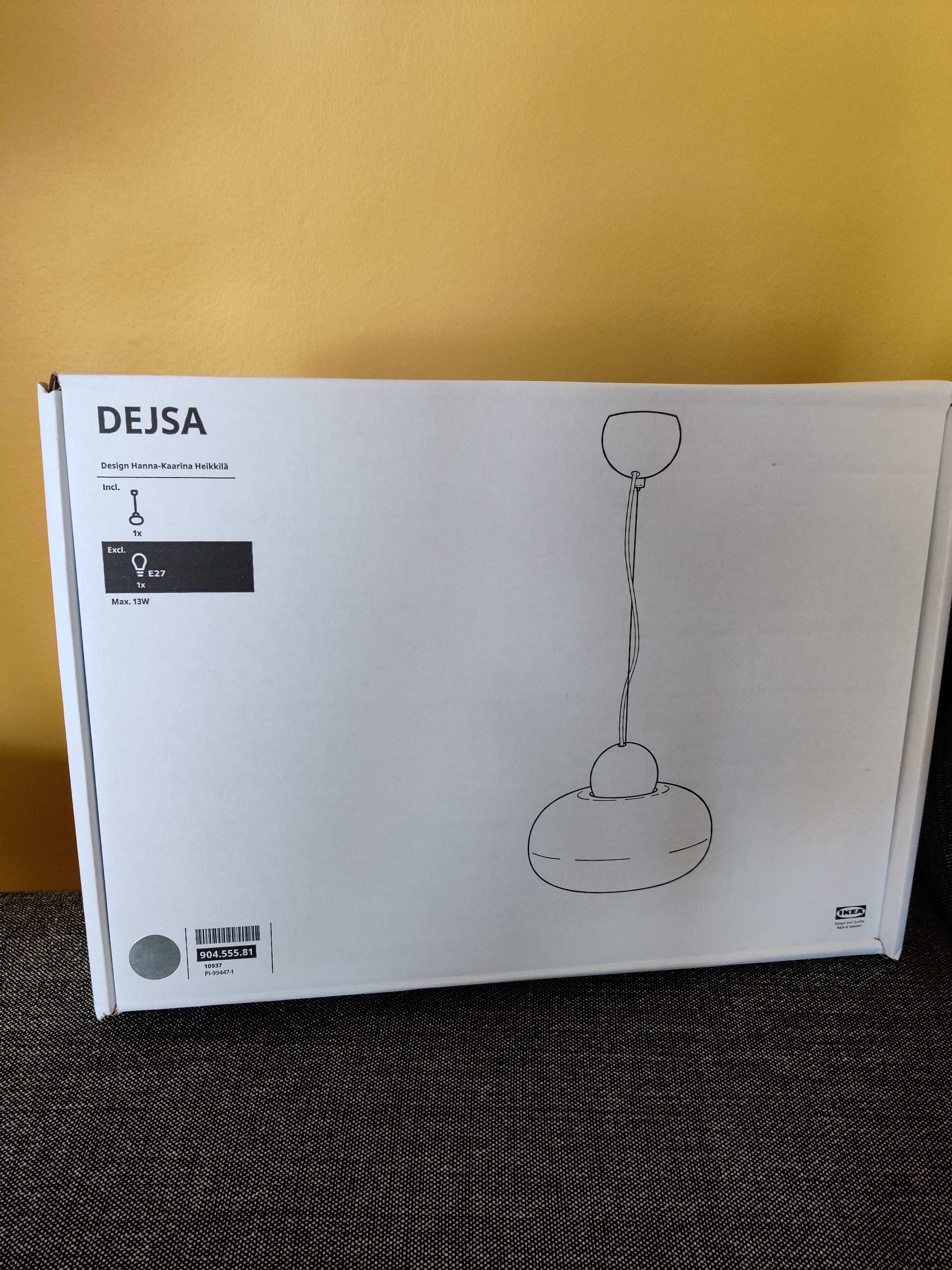 Ophæng og installation af 5 lamper