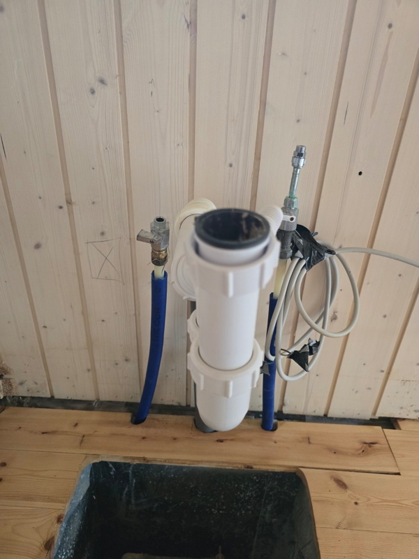 Tilslutning af ny opvaskemaskine