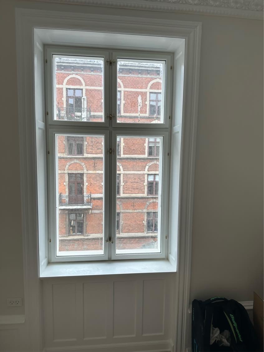 Vindues pudser med erfaring søges til en Østerbro lejlighed 3 sal