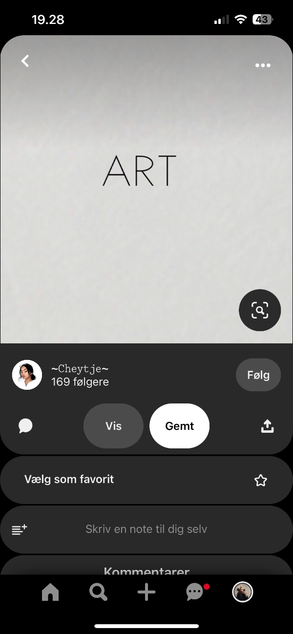 Designet et logo til en frisør salon