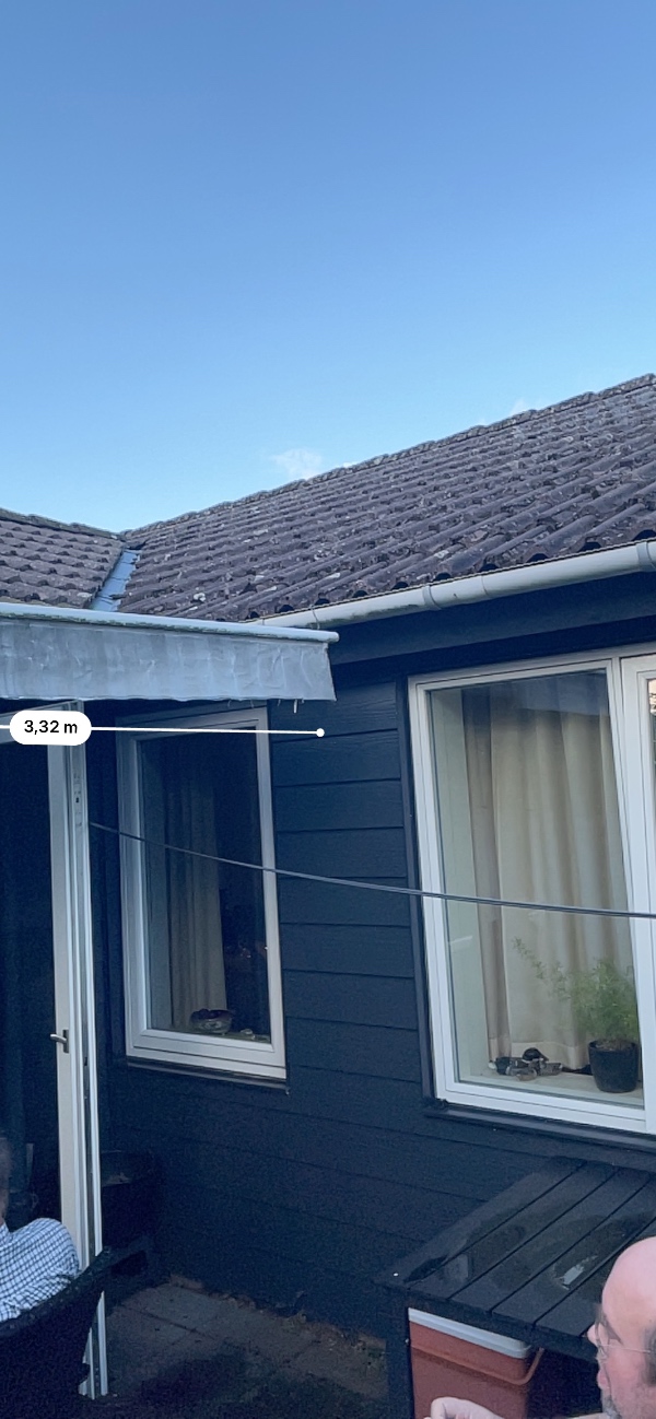 Udskiftning af markise, det er kun montering af den, vi har købt markesen