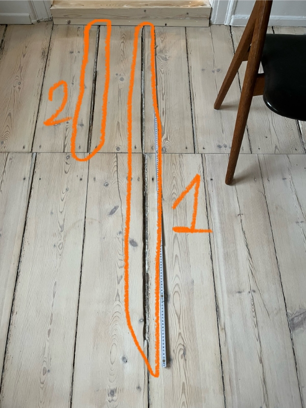 udlusninger i trægulv