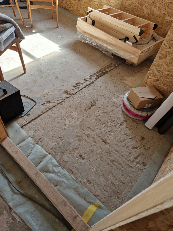 Gulvudjævning og varmeplader