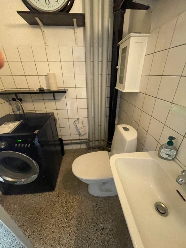 Nedrivning af badeværelse