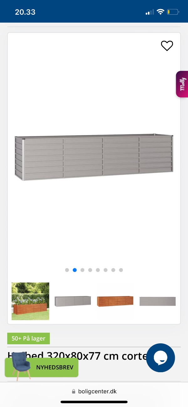 Samling af plantekasse