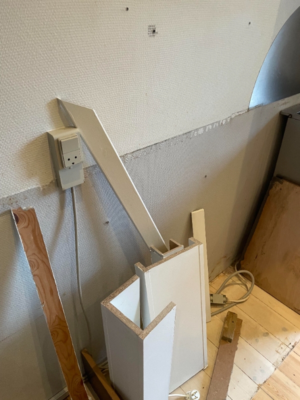 skift af stikkontakter og tjek af el efter køkkenskift/før montering af nyt køkken