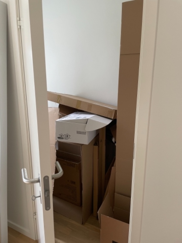 Blandet pap og plastik