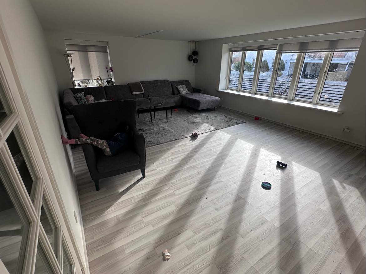 Oprydning/skrald/gøres klar til foto/salg af hus