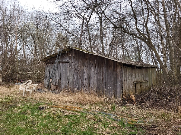 Nedrivning af carport