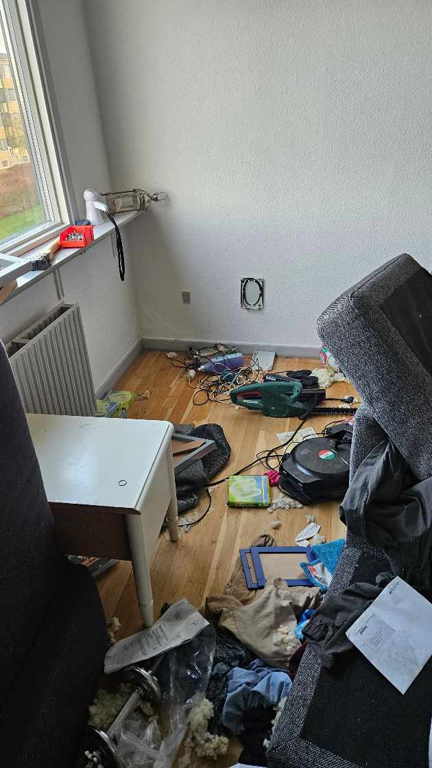 Tømning af lejlighed i Randers NV. 