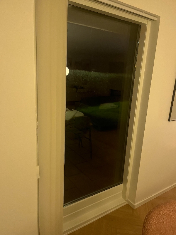 Montering af terrassedør