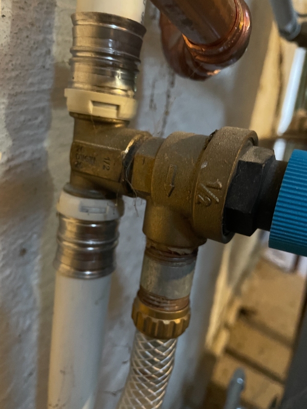 Udskiftning af sikkerhedsventil