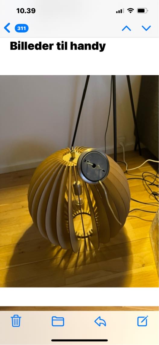 Ophængning af lamper